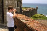 Dan photographs the Fort