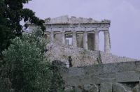 Our first view of the Parthenon