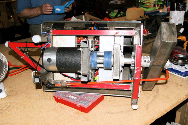 Brainstorm, front view after