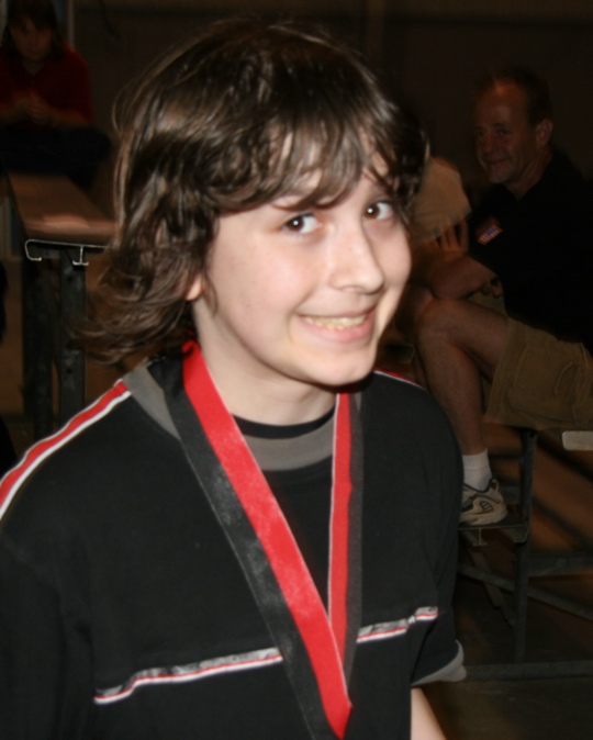 Dan picks up Team Toad's "Best Dressed Team" award