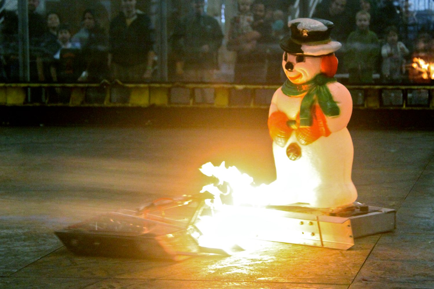 The eternal battle: Fire and Ice