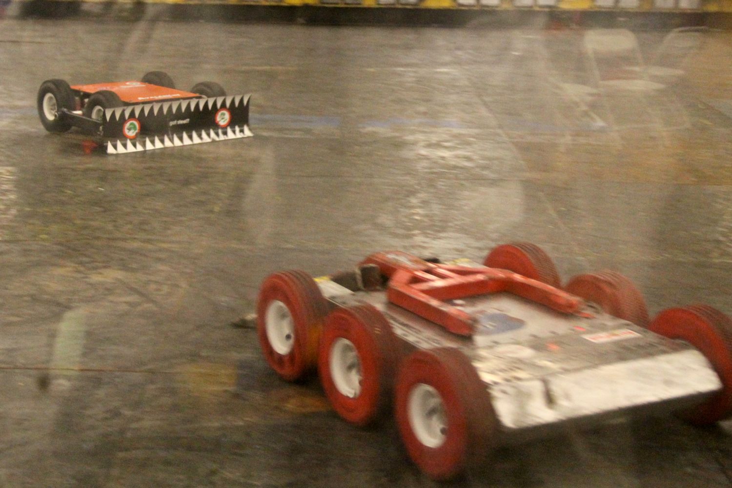 Avalanche and Sewer Snake face off