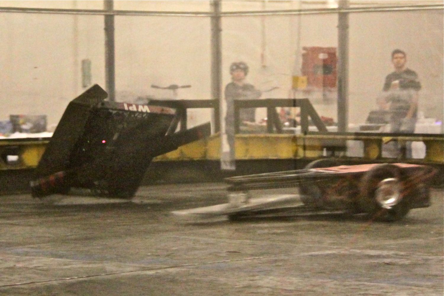 Brutality flips over after hitting Last Rites