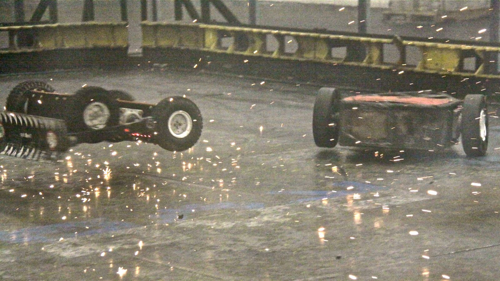Avalanche takes the first hit from Last Rites and goes airborn