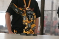 Each robot performs a set routine