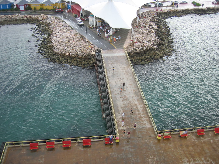 Dock in Curacao