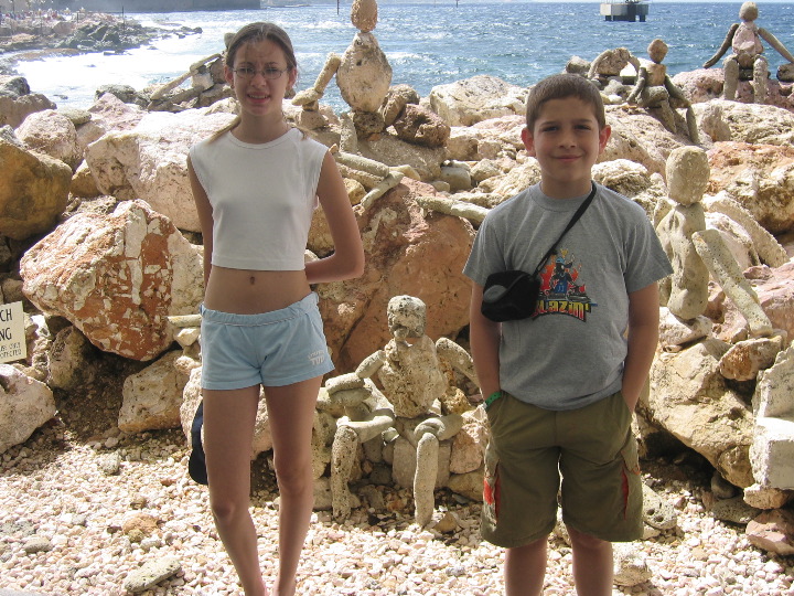 Kelsey and Dan in Curacao