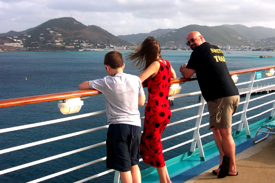 Docking at St. Maarten