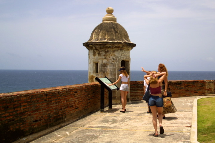 Family at the Fort