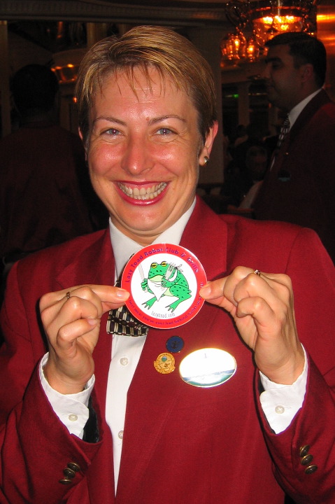Headwaiter and Toad Sticker