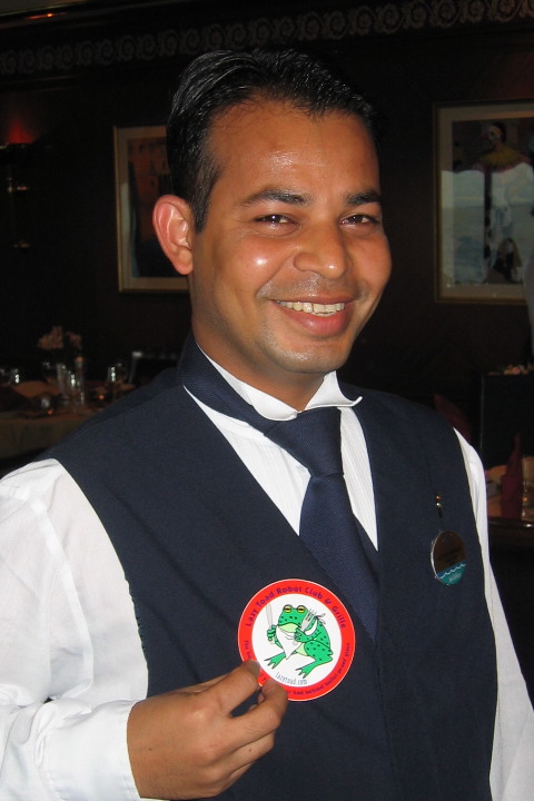 Asst Waiter and Toad Sticker