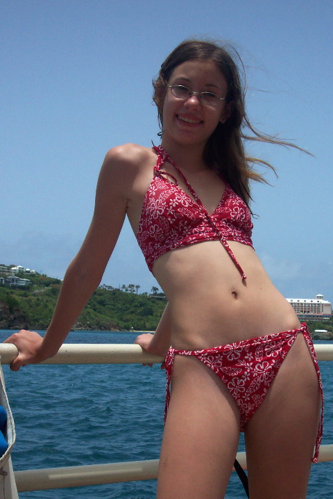 Kelsey at Sea
