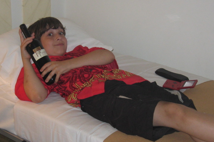 Sure they gave me the roll-away bed, but I got the free bottle of wine