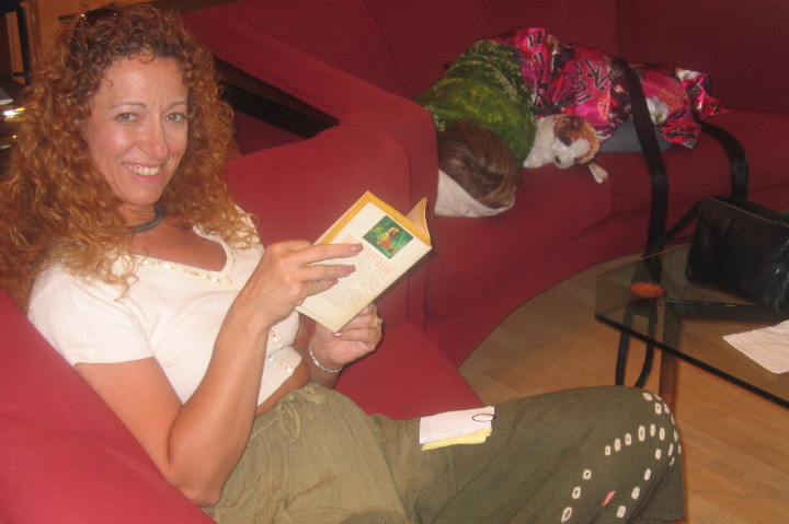While Debbie reads