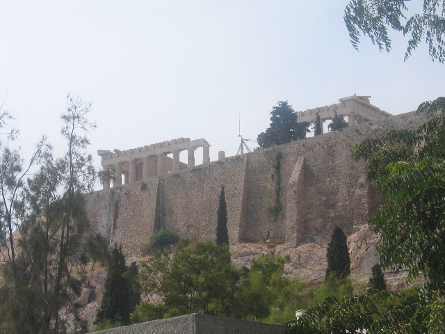 The Parthenon from the east side