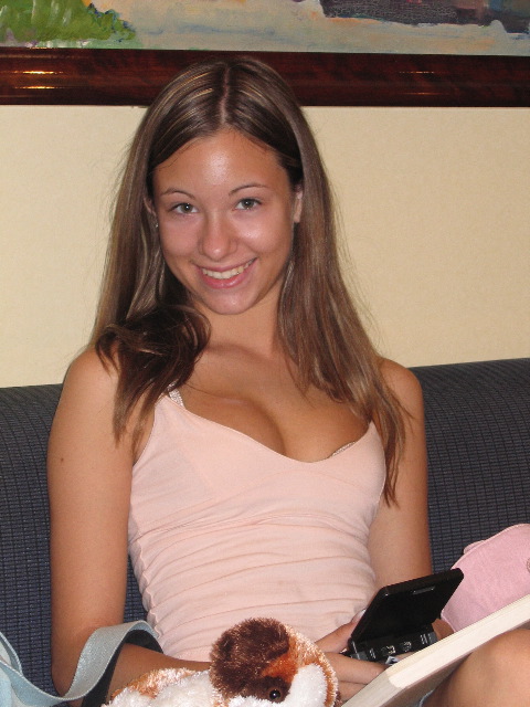 Kelsey posing