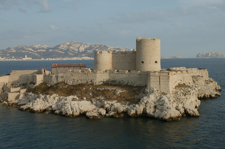 The Chateau D'If, from the novel "The Count of Monte Cristo"