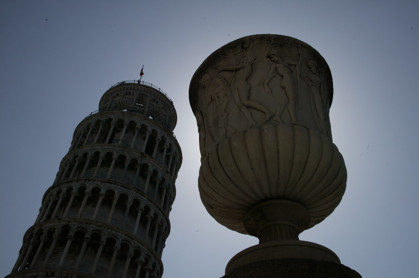 Tower and urn