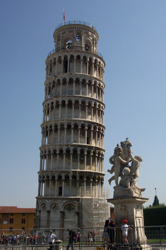 Tower and sculpture (by Debbie)
