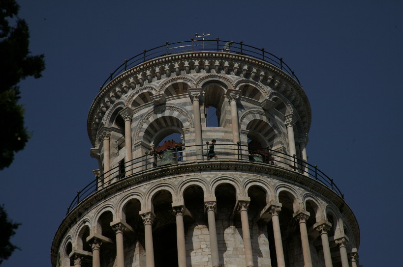 The top of the tower