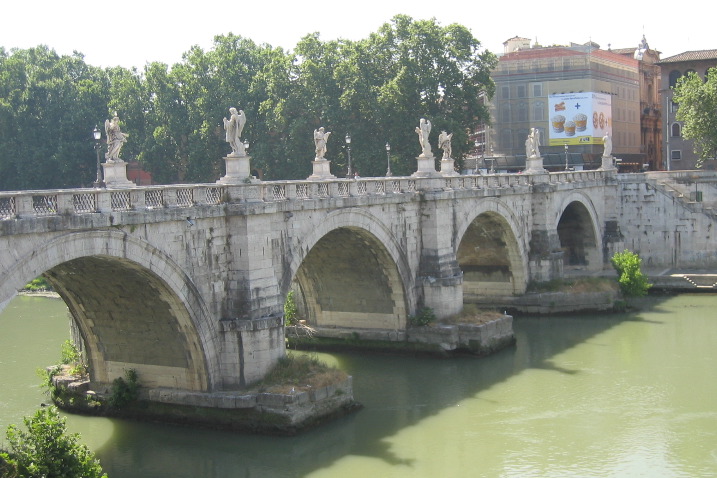 Bridge over the Tiber River