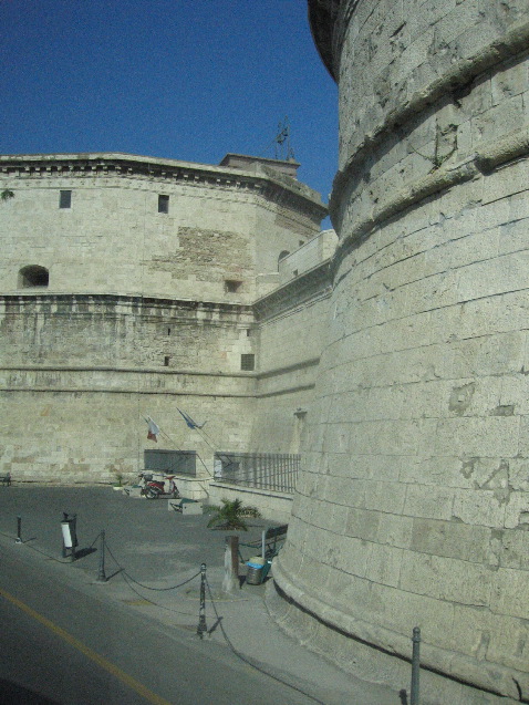 Ancient Roman fort at the port of Cittavecchia