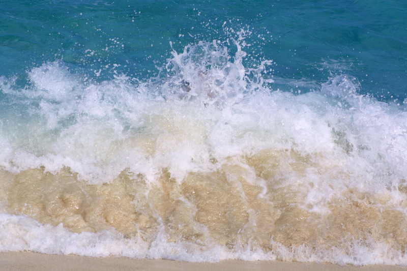 Danny in the waves