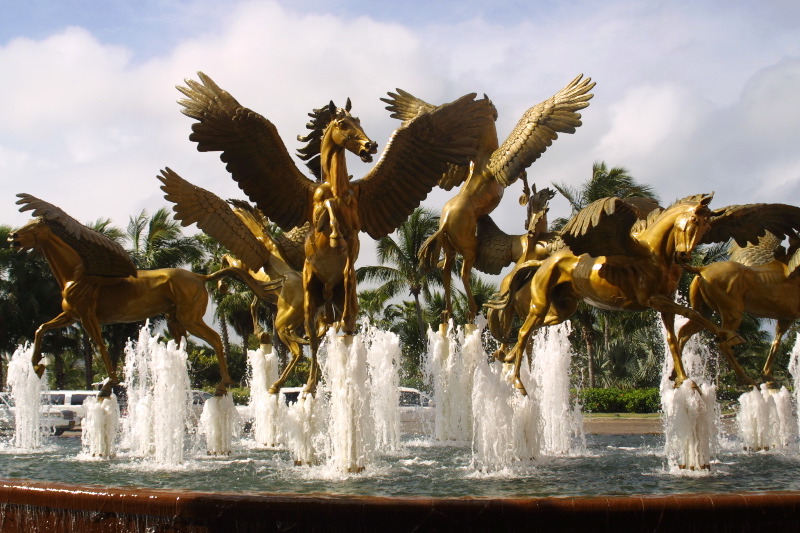 Flying horses