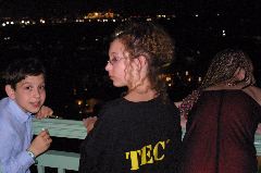 Watching the Fireworks from the Cruise ships