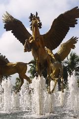 Flying horse