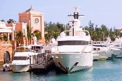 Yachts in the marina